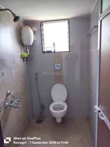 Bathroom Image of 750 Sq.ft 1.5 BHK Apartment / Flat for sale in Rahul Shivansh Residency, Zadgaon Ratnagiri for Rs. 3500000