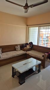 Hall Image of 614 Sq.ft 1 BHK Apartment / Flat for sale in Sarthak Beaulieu, Pisoli Pune for Rs. 3300000