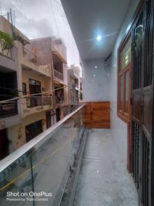 Balcony Image of 950 Sq.ft 3 BHK Builder Floor for rent in Nawada New Delhi for Rs. 21000