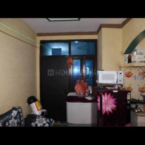 Kitchen Image of 446 Sq.ft 2 BHK Builder Floor for sale in Wazirabad New Delhi for Rs. 950000