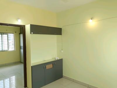 Living Room Image of 600 Sq.ft 1 BHK Apartment / Flat for rent in Varthur Bengaluru for Rs. 15500
