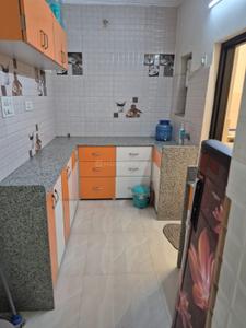 Kitchen Image of 800 Sq.ft 1 BHK Builder Floor for rent in Karni Roop Rajat Township Phase I, Mansarover Colony Jodhpur for Rs. 20000