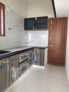 Kitchen Image of 600 Sq.ft 1 BHK Independent House for rent in Doddanekundi Bengaluru for Rs. 25000