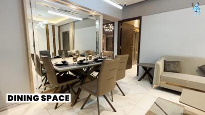 Hall Image of 1488 Sq.ft 3 BHK Apartment / Flat for sale in Paras Rahul Downtown Phase II, Tathawade Pune for Rs. 12000000