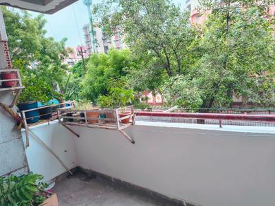 Balcony Image of 1050 Sq.ft 2 BHK Apartment / Flat for rent in Nirupam Vatika, Sector 62 Noida for Rs. 27500
