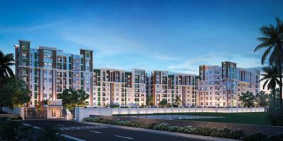 Image of 980 Sq.ft 2 BHK Apartment / Flat for sale in New Town, Kolkata for Rs. 6500000