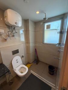Bathroom Image of 400 Sq.ft 1 RK Independent House for rent in DLF Phase 3 Gurgaon for Rs. 33000