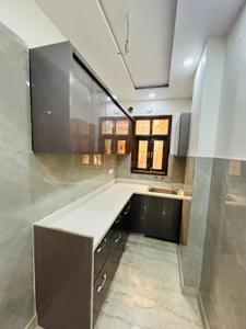 Kitchen Image of 650 Sq.ft 2 BHK Builder Floor for rent in Sector 24 Rohini New Delhi for Rs. 15000
