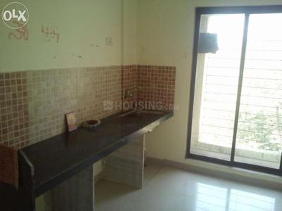 Kitchen Image of 500 Sq.ft 1 BHK Apartment / Flat for sale in Radhey Puspanarayan Complex, Panvel Navi Mumbai for Rs. 2800000
