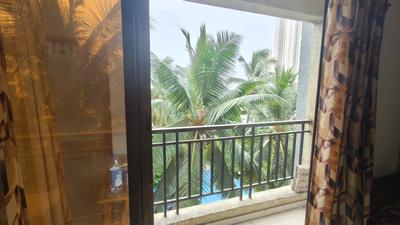 Balcony Image of 410 Sq.ft 1 BHK Apartment / Flat for rent in Sachin Horizon Classique 2, Thane West Thane for Rs. 20000