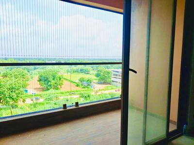 Balcony Image of 1800 Sq.ft 3 BHK Apartment / Flat for rent in Shypram Parisar, Ognaj Ahmedabad for Rs. 25000