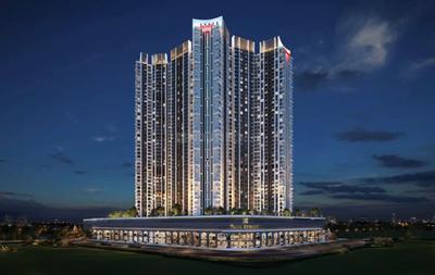 Image of 1053 Sq.ft 2 BHK Apartment / Flat for sale in Ten X District 9, Thane West, Thane for Rs. 18900000