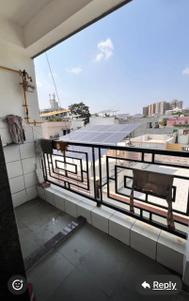 Balcony Image of 895 Sq.ft 2 BHK Apartment / Flat for rent in Memnagar Ahmedabad for Rs. 35000