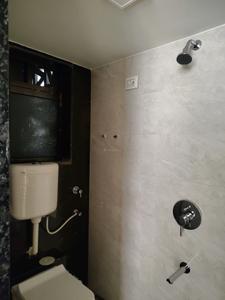 Common Bathroom Image of 625 Sq.ft 1 BHK Apartment / Flat for rent in Puraniks City Reserva Phase 1, Kasarvadavali Thane for Rs. 17999