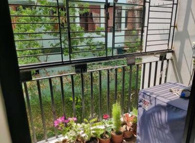 Balcony Image of 700 Sq.ft 2 BHK Apartment / Flat for sale in Purti Planet, Behala Kolkata for Rs. 3800000
