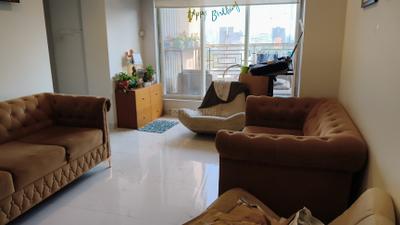 Living Room Image of 1100 Sq.ft 3 BHK Apartment / Flat for sale in Mohini Castle, Khar West Mumbai for Rs. 42100000