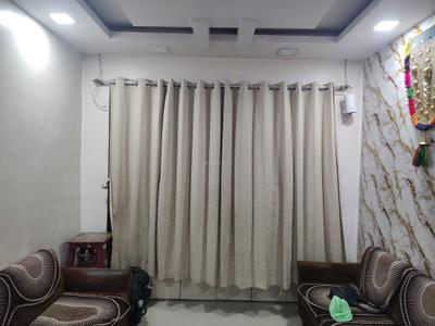 Living Room Image of 750 Sq.ft 1 BHK Apartment / Flat for rent in Puraniks Aarambh, Kasarvadavali Thane for Rs. 16712