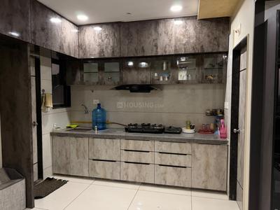 Kitchen Image of 1200 Sq.ft 3 BHK Apartment / Flat for sale in Balaji The Maple Skywalk, Tavra Bharuch for Rs. 7500000