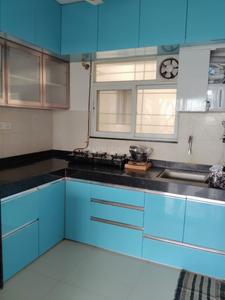 Kitchen Image of 1020 Sq.ft 2 BHK Apartment / Flat for rent in Mantra Insignia, Mundhwa Pune for Rs. 50000