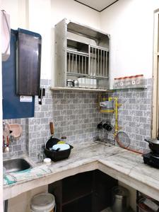 Kitchen Image of 405 Sq.ft 1 BHK Apartment / Flat for rent in Mahavir Enclave New Delhi for Rs. 18000