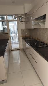 Kitchen Image of 1255 Sq.ft 2 BHK Apartment / Flat for rent in Godrej Woods, Sector 43 Noida for Rs. 60000