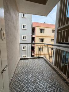 Balcony Image of 550 Sq.ft 1 BHK Apartment / Flat for rent in Doddakannelli Bengaluru for Rs. 21000