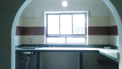 Kitchen Image of 1020 Sq.ft 3 BHK Apartment / Flat for sale in Durga Nagar Kolkata for Rs. 4150000
