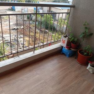 Balcony Image of 1000 Sq.ft 2 BHK Apartment / Flat for sale in Mundhwa Pune for Rs. 9200000
