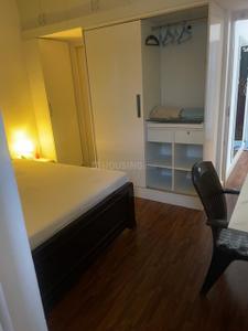 Bedroom Image of 1230 Sq.ft 2 BHK Apartment / Flat for rent in Skylark Ruby Nest, Murugeshpalya Bengaluru for Rs. 55000