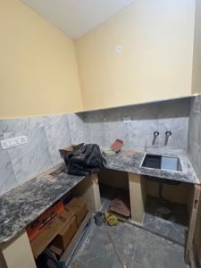 Kitchen Image of 600 Sq.ft 2 BHK Builder Floor for rent in Noida Extension Greater Noida for Rs. 25000