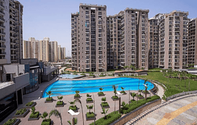 Building Image of 1075 Sq.ft 2.5 BHK Apartment / Flat for sale in Amrapali Zodiac, Sector 120 Noida for Rs. 9500000