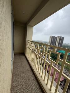 Balcony Image of 1233 Sq.ft 2 BHK Apartment / Flat for sale in Paradise Sai World City Phase II, Panvel Navi Mumbai for Rs. 12600000