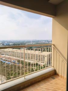 Balcony Image of 1003 Sq.ft 2 BHK Apartment / Flat for sale in Sobha Dream Gardens, Thanisandra Bengaluru for Rs. 12400000