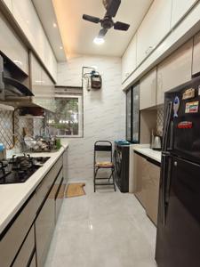 Kitchen Image of 600 Sq.ft 1 BHK Apartment / Flat for sale in Kalwa Thane for Rs. 7100000