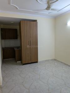 Bedroom Image of 411 Sq.ft 1 RK Builder Floor for rent in Freedom Fighters Enclave New Delhi for Rs. 11000