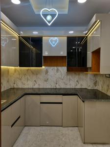 Kitchen Image of 1000 Sq.ft 3 BHK Apartment / Flat for sale in Saarthi Affordable Homes, Uttam Nagar New Delhi for Rs. 7000000