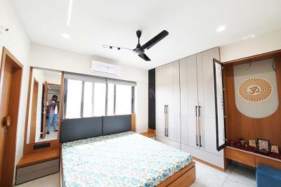 Bedroom Image of 1872 Sq.ft 3 BHK Apartment / Flat for sale in Koba Gandhinagar for Rs. 9871000