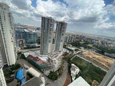 Balcony Image of 1640 Sq.ft 3 BHK Apartment / Flat for rent in Vario Homes, Hebbal Bengaluru for Rs. 80000