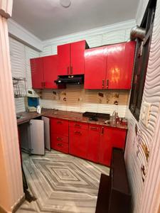 Kitchen Image of 580 Sq.ft 1 BHK Apartment / Flat for rent in Said-Ul-Ajaib New Delhi for Rs. 18000