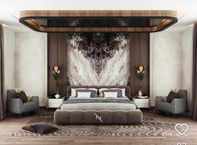 Bedroom Image of 4000 Sq.ft 4 BHK Builder Floor for sale in Anand Niketan New Delhi for Rs. 150000000