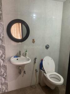 Bathroom Image of 1850 Sq.ft 3 BHK Apartment / Flat for rent in Proviso Sai Proviso Aashlesha, Kopar Khairane Navi Mumbai for Rs. 85000