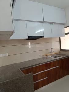 Kitchen Image of 720 Sq.ft 2 BHK Apartment / Flat for rent in Regalia Orane, Ghuma Ahmedabad for Rs. 22000