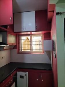 Kitchen Image of 1500 Sq.ft 3 BHK Apartment / Flat for rent in RV Bhaiji Panchajanya, Kondapur Hyderabad for Rs. 51000