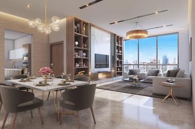 Hall Image of 1740 Sq.ft 3 BHK Apartment / Flat for sale in Prestige Jasdan Classic, Byculla Mumbai for Rs. 108500000