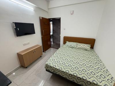 Bedroom Image of 450 Sq.ft 1 RK Apartment / Flat for rent in Marathahalli Bengaluru for Rs. 16000