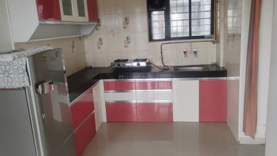 Kitchen Image of 1000 Sq.ft 2 BHK Apartment / Flat for rent in Daulat Nagar Apartments, Anand Nagar, Sinhagad Road Pune for Rs. 27000