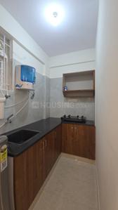 Kitchen Image of 605 Sq.ft 1 BHK Apartment / Flat for rent in BTM Layout Bengaluru for Rs. 24499