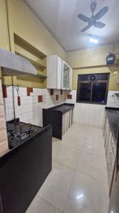 Kitchen Image of 1480 Sq.ft 3 BHK Apartment / Flat for rent in Ashar Residency, Thane West Thane for Rs. 70000