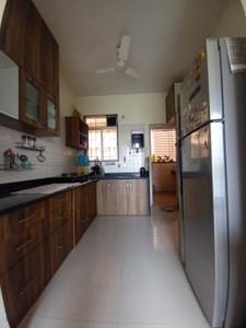 Kitchen Image of 1200 Sq.ft 2 BHK Apartment / Flat for rent in Raviraj Siciliaa, Ghorpadi Pune for Rs. 40000