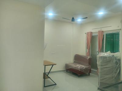 Living Room Image of 600 Sq.ft 1 BHK Apartment / Flat for rent in Madhapur Hyderabad for Rs. 31000